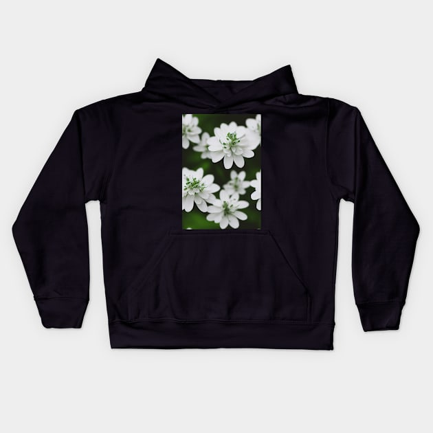 Beautiful White Flowers, for all those who love nature #137 Kids Hoodie by Endless-Designs